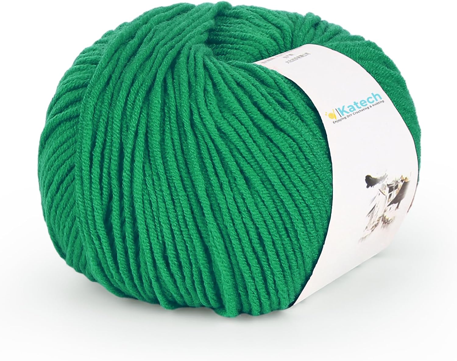 Katech Cotton Acrylic Blend Yarn for Crocheting-Crochet Yarn Set (Beige | 55% Cotton 45% Acrylic#3 DK (Light)- - view 9