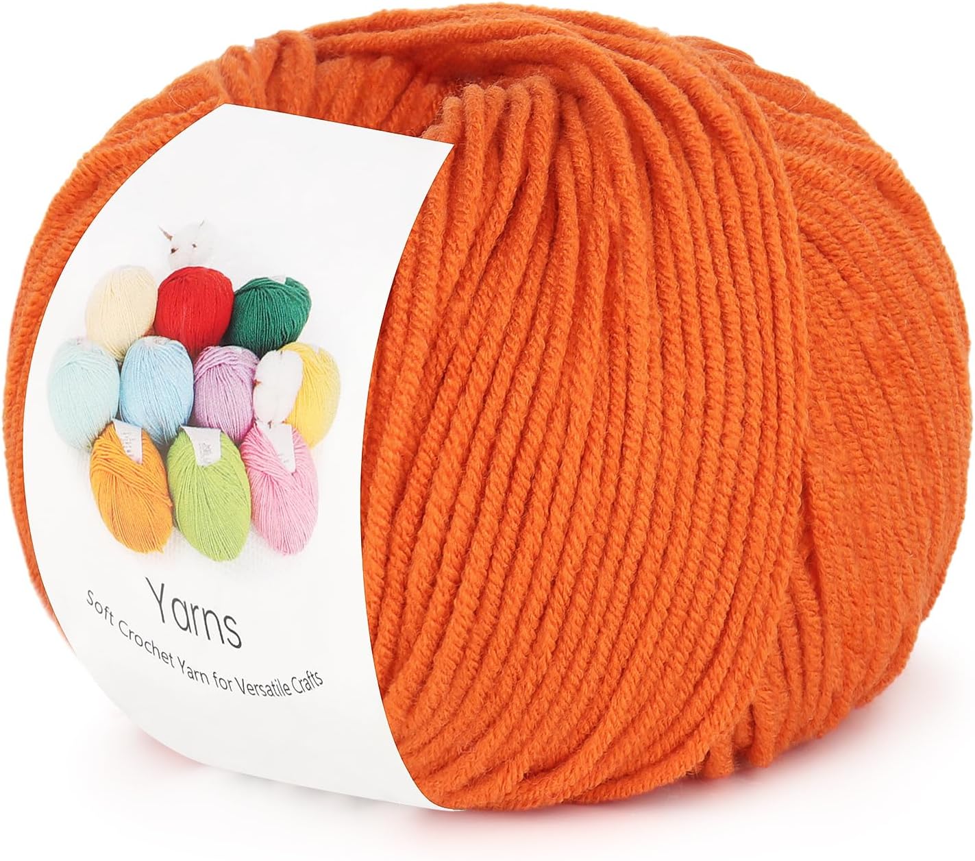 Katech Cotton Acrylic Blend Yarn for Crocheting-Crochet Yarn Set (Beige | 55% Cotton 45% Acrylic#3 DK (Light)- - view 10