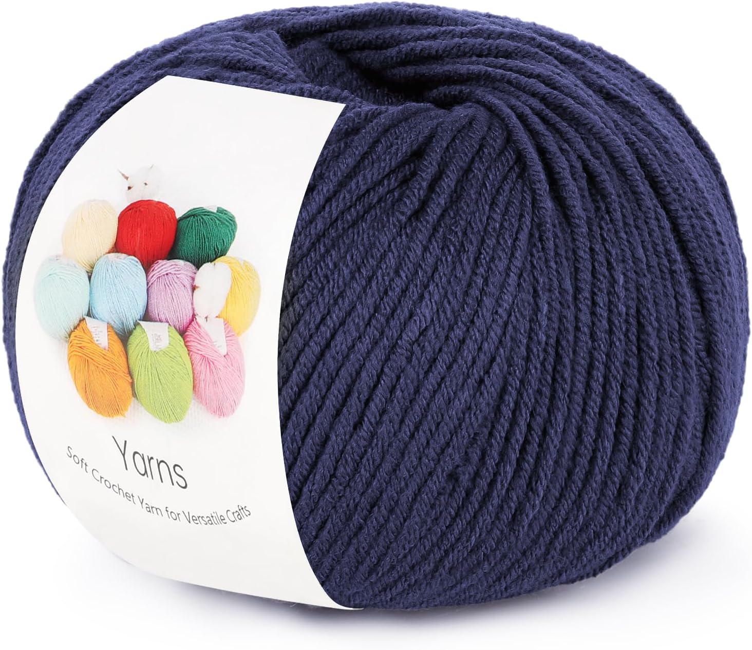 Katech Cotton Acrylic Blend Yarn for Crocheting-Crochet Yarn Set (Beige | 55% Cotton 45% Acrylic#3 DK (Light)- - view 14