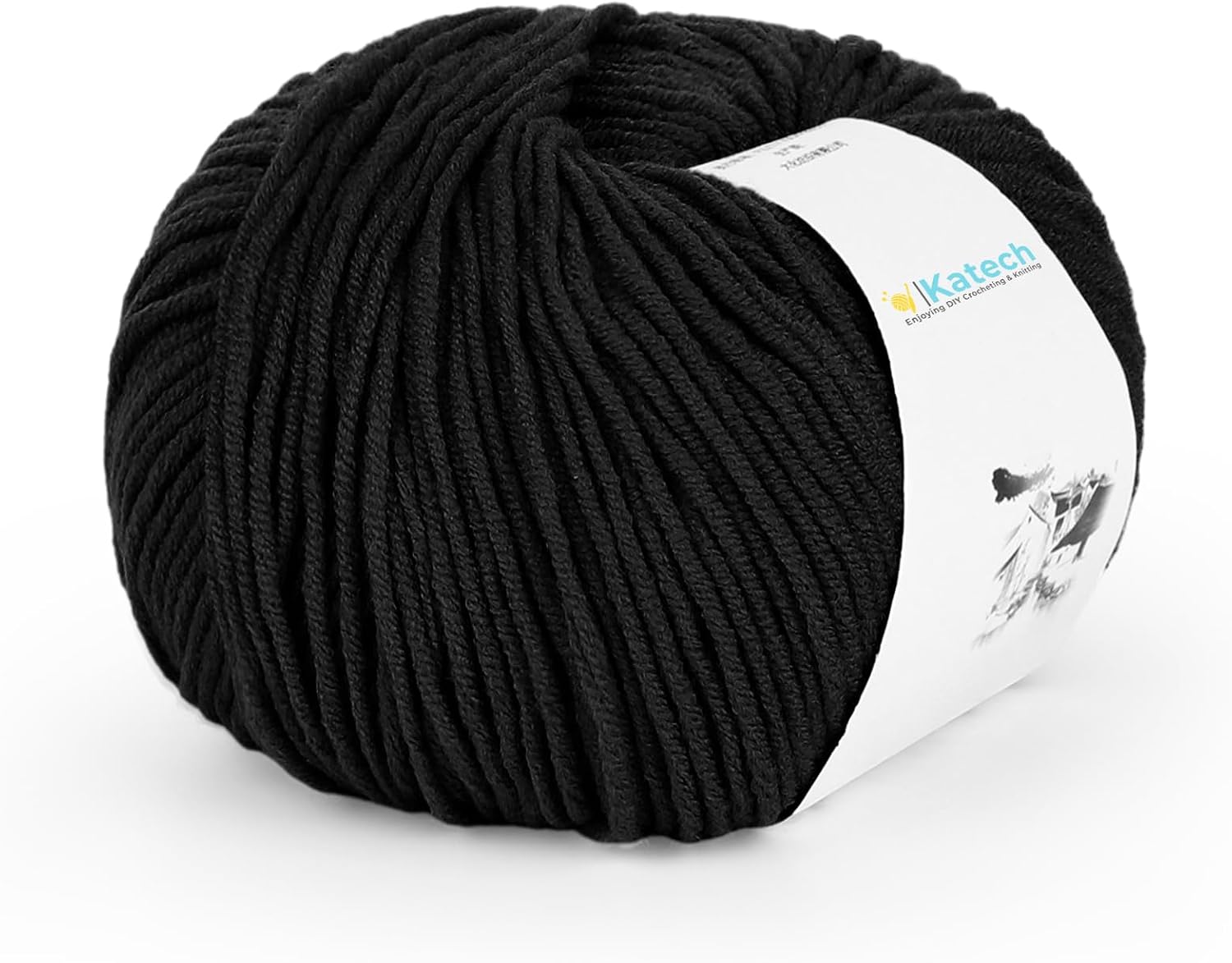 Katech Cotton Acrylic Blend Yarn for Crocheting-Crochet Yarn Set (Beige | 55% Cotton 45% Acrylic#3 DK (Light)- - view 15