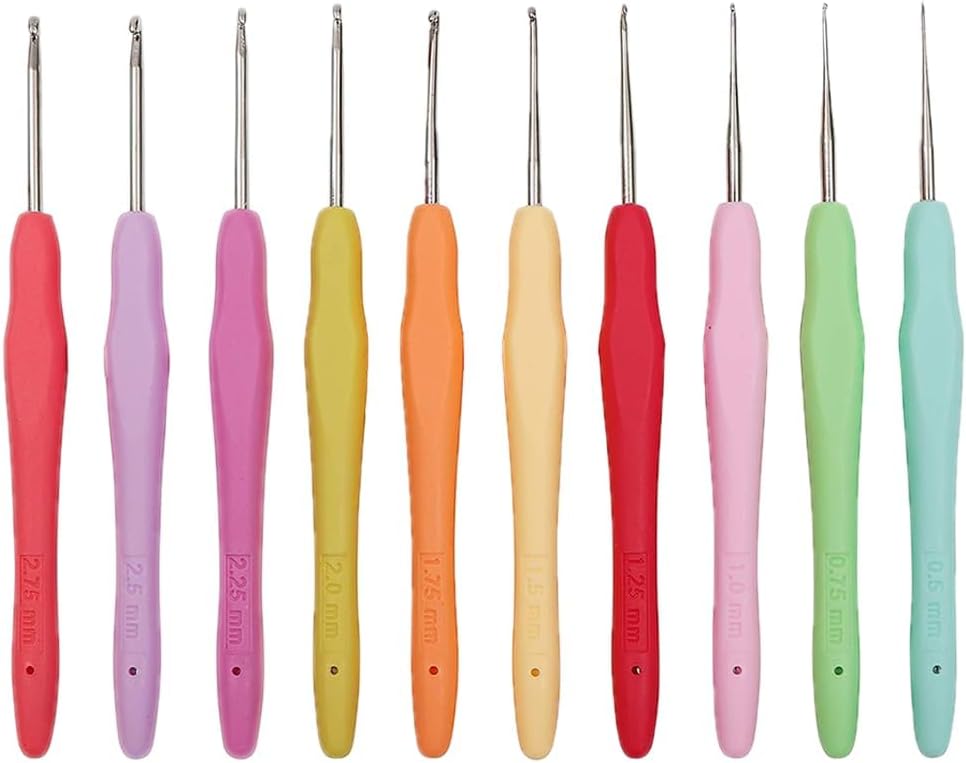 Yarniss Crochet Hooks,14 Size Ergonomic Crochet Hooks Set 2mm(B)-10mm(N) - view 13